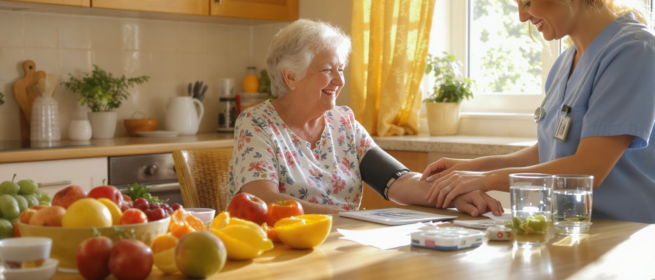 zdrowe starzenie się poprzez dietę i pielęgnację